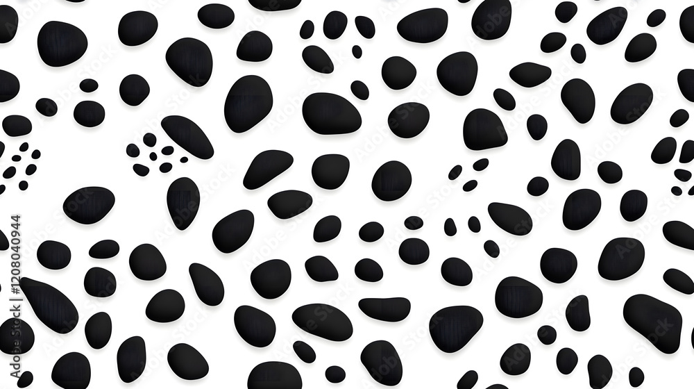 Leopard skin hand drawn seamless pattern Leopard skin hand drawn seamless pattern