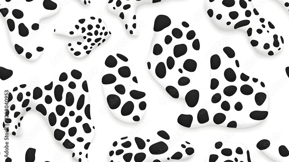 Leopard skin hand drawn seamless pattern Leopard skin hand drawn seamless pattern
