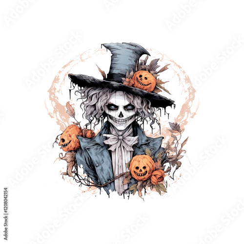 Scary Happy Halloween T-shirt Designs