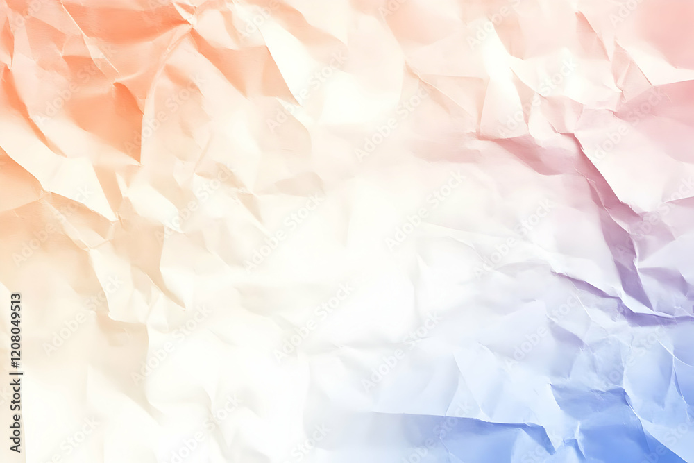 Fototapeta premium Abstract Crumpled Paper Background
