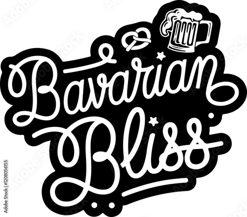 Bavarian Bliss Sticker.