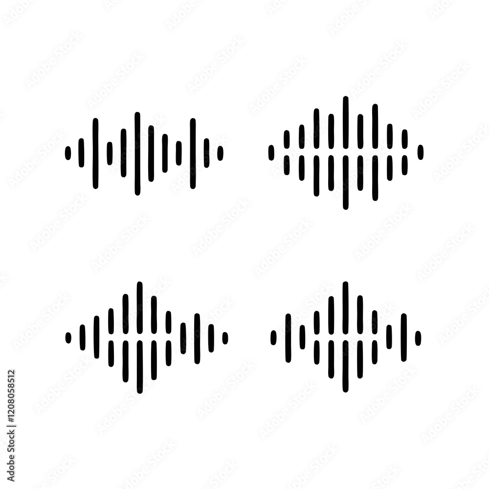 Voice Sound Assistant with Sound Wave Visuals Voice Sound Assistant with Sound Wave Visuals