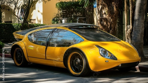 Solar-Powered Car Rentals