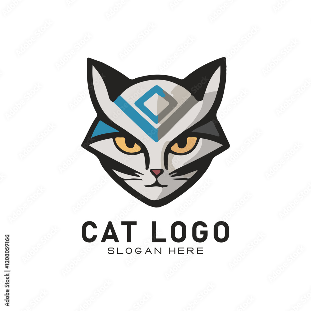 cute cate character vector logo design
cute cate character vector logo design