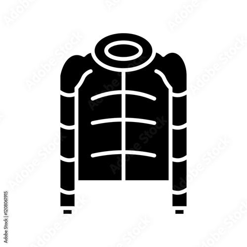 coat glyph icon