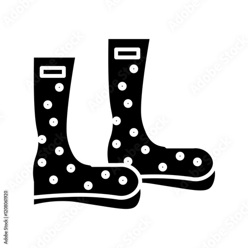 boot glyph icon