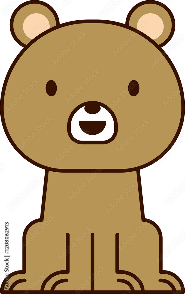 Obraz premium teddy bear cartoon