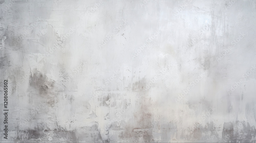 Obraz premium Abstract Light Grey Textured Background with Distressed Scratches and Copy Space Concept for Messages and Boards