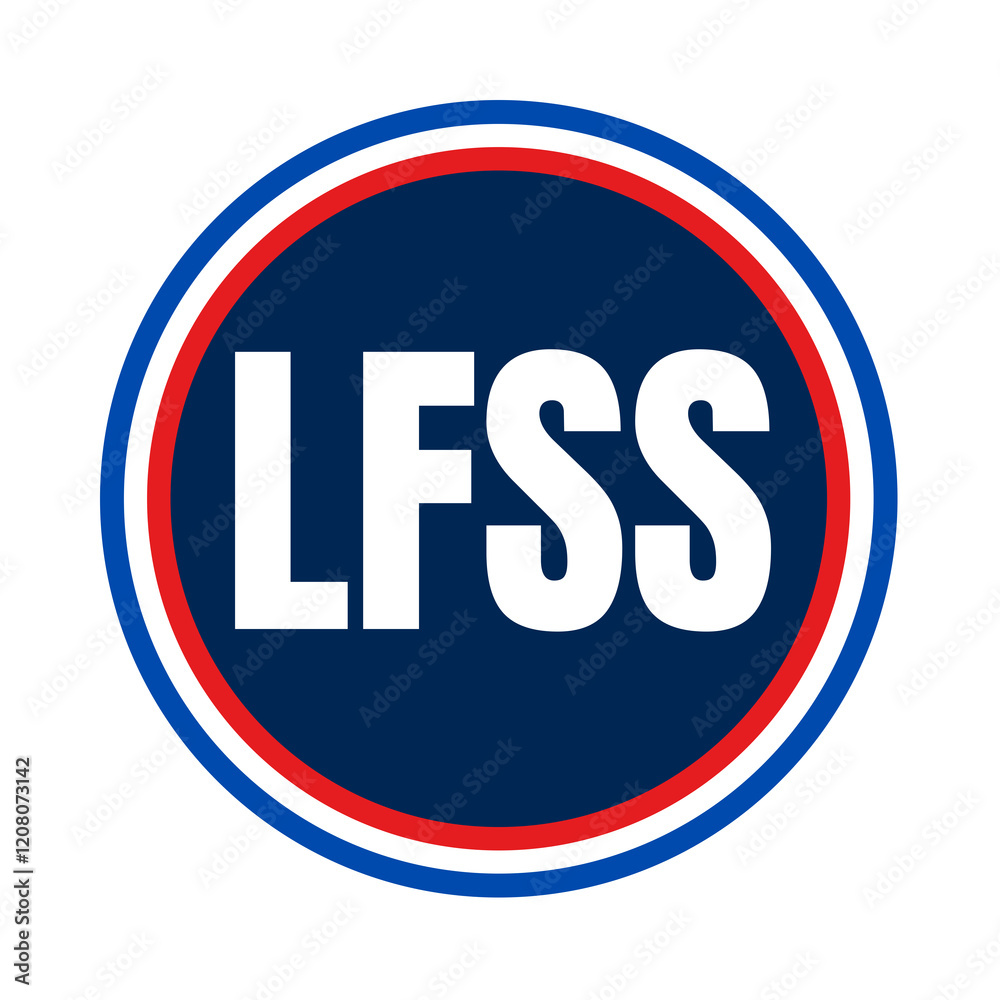 Symbole LFSS loi de financement de la sécurité sociale en France Symbole LFSS loi de financement de la sécurité sociale en France