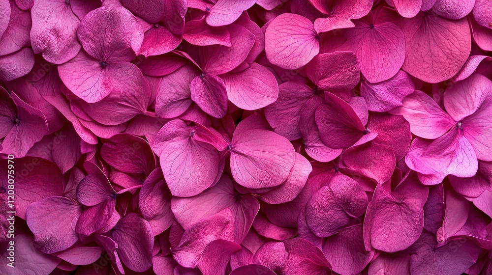 Vibrant Pink and Fuchsia Flower Background Full of Rich Petals Vibrant Pink and Fuchsia Flower Background Full of Rich Petals