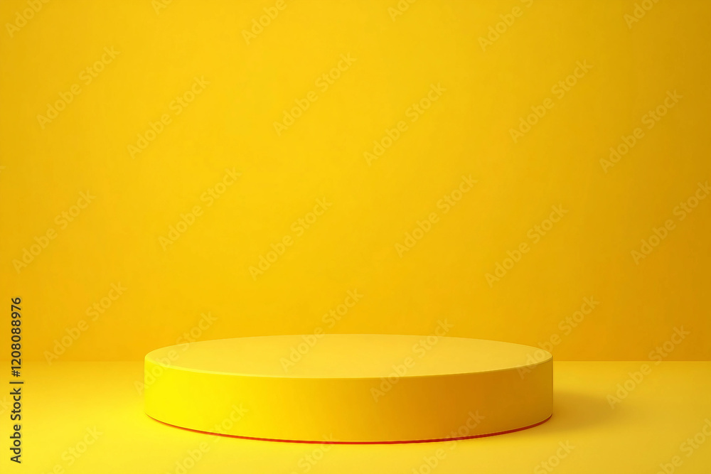 3D colorful bright podiums on vibrant background designed with generative AI 3D colorful bright podiums on vibrant background designed with generative AI