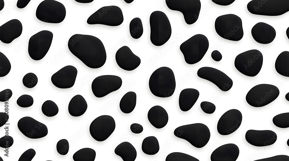 Leopard skin hand drawn seamless pattern Leopard skin hand drawn seamless pattern