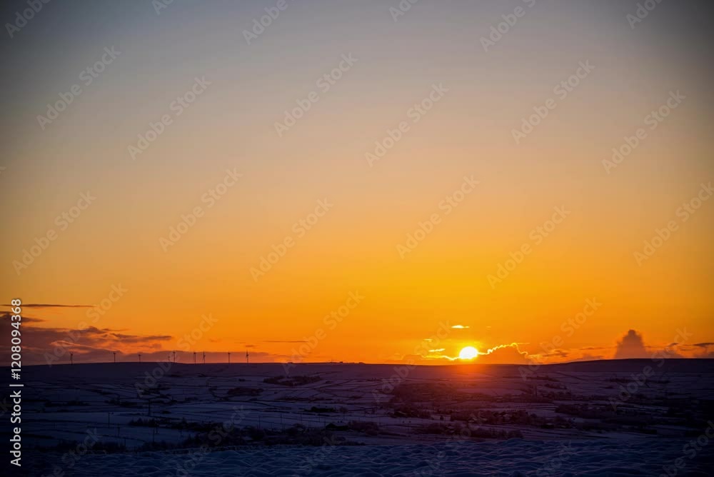 Bridestones Winter Snowy Sunrise Timelapse Bridestones Winter Snowy Sunrise Timelapse