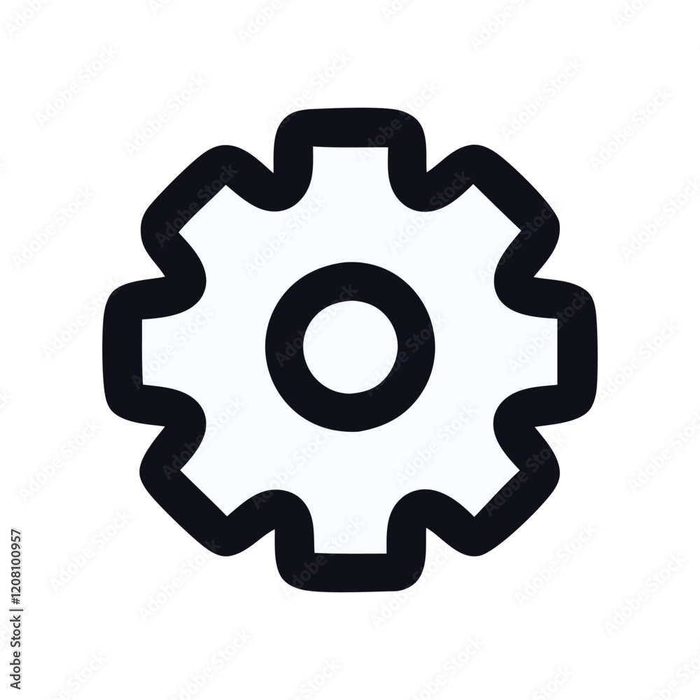 Gear icon settings mechanism engineering Gear icon settings mechanism engineering