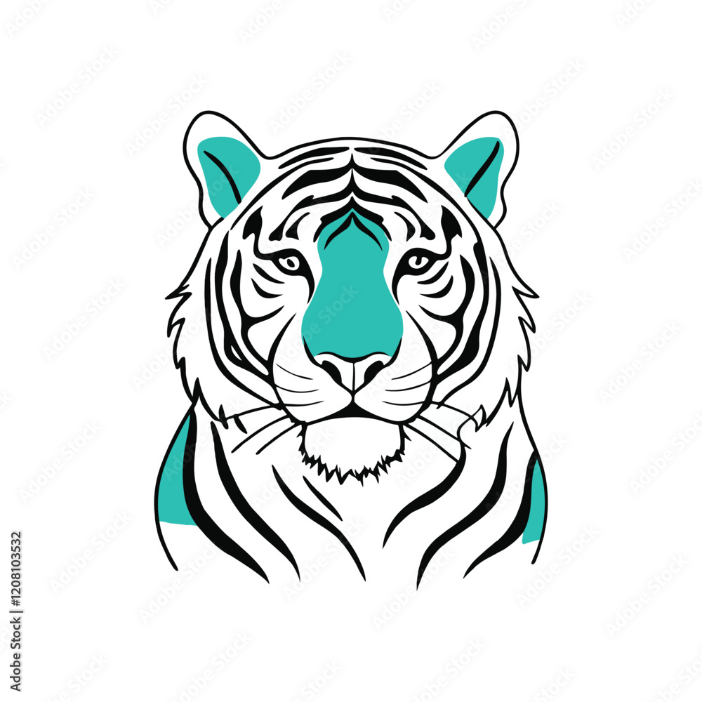 Fototapeta premium tiger (3).eps