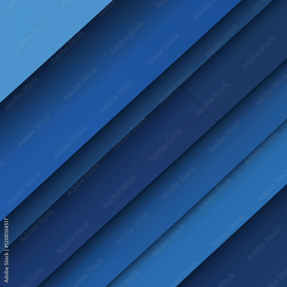 Fototapeta premium Minimalist Blue Gradient Background with Blank Center, Dark Blue Tones, No Shadows or Elements, High Resolution, High Detail, Perfect for Copy Space and Clean Design Projects