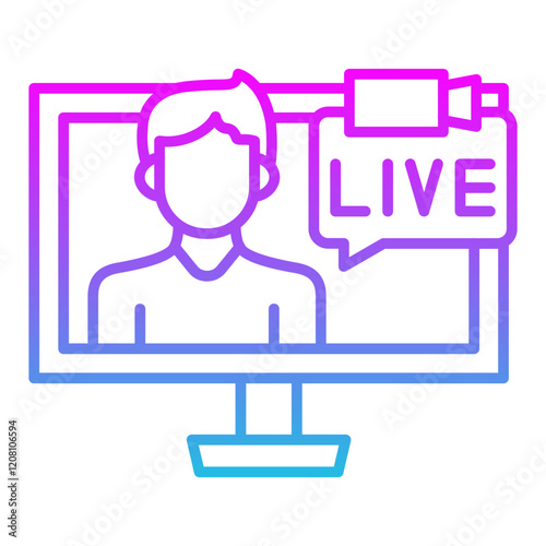 Live Stream Icon
