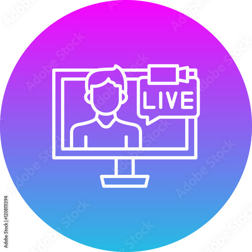 Live Stream Icon