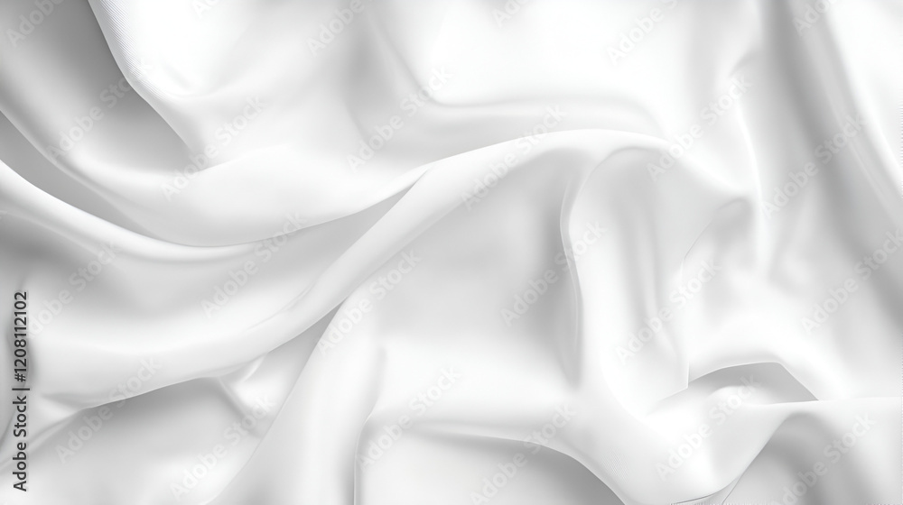 Obraz premium white silk background