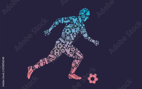 Soccer vector