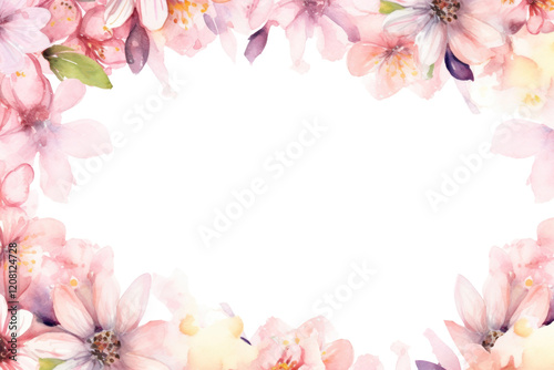 PNG Garland bee blossom pattern flower.