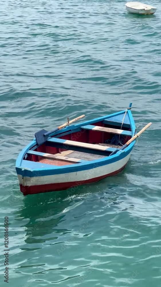 Barco a deriva na praia de Salvador - Bahia Barco a deriva na praia de Salvador - Bahia