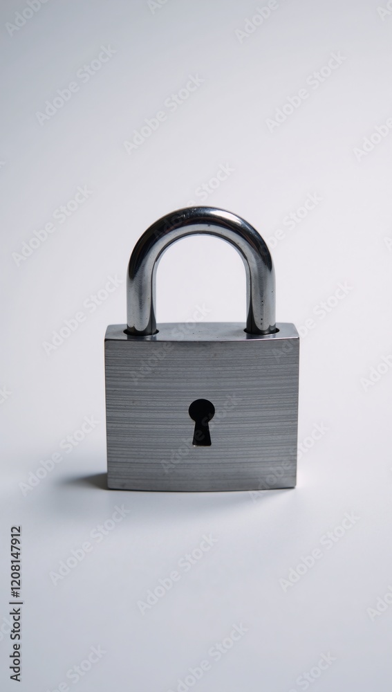 Prominent padlock represents crucial healthcare data security in hospitals highlighting necessity to safeguard confidential patient details Prominent padlock represents crucial healthcare data security in hospitals highlighting necessity to safeguard confidential patient details
