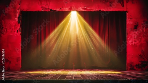 Wallpaper Mural Red grungy background with spotlight background Torontodigital.ca