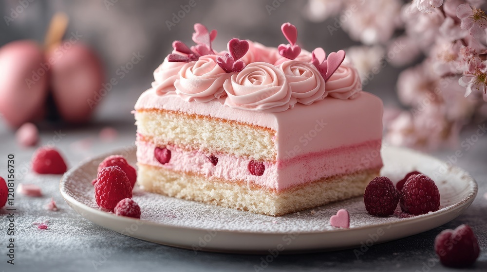 · A beautiful Valentine’s Day cake with delicate rose decorations and soft pink icing --ar 16:9 --stylize 250 --v 6.1 Job ID: be21ef08-918d-49f3-8d82-921cef027a9f · A beautiful Valentine’s Day cake with delicate rose decorations and soft pink icing --ar 16:9 --stylize 250 --v 6.1 Job ID: be21ef08-918d-49f3-8d82-921cef027a9f