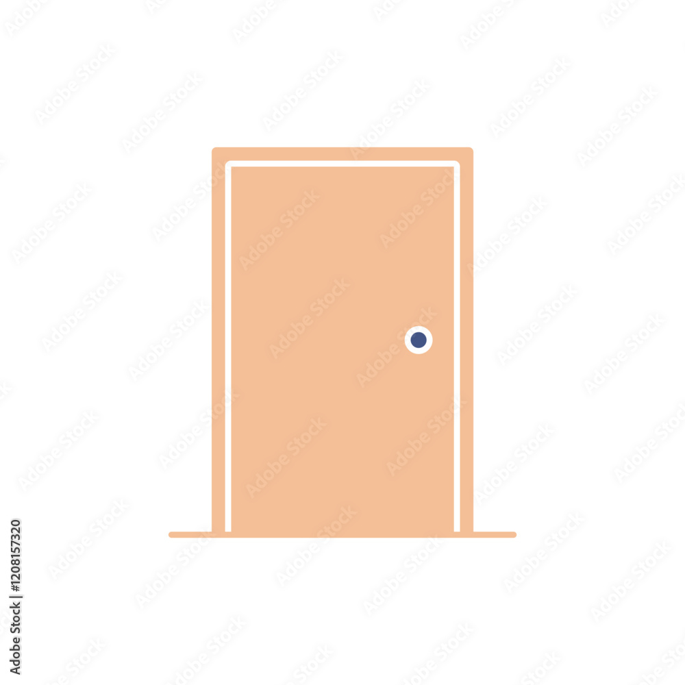 door icons symbol vector elements for infographic web door icons symbol vector elements for infographic web