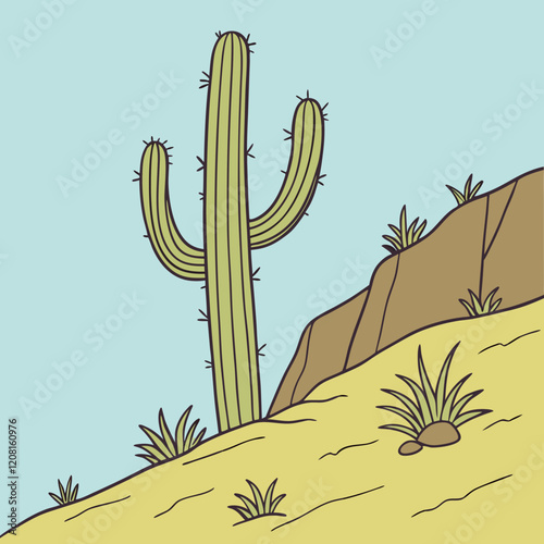 saguaro cactus in state