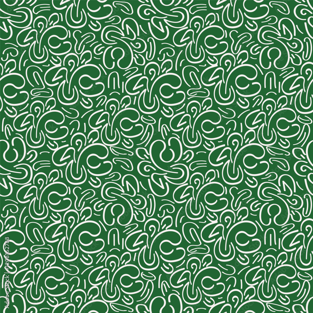 Fototapeta premium Abstract elegance seamless pattern with floral background