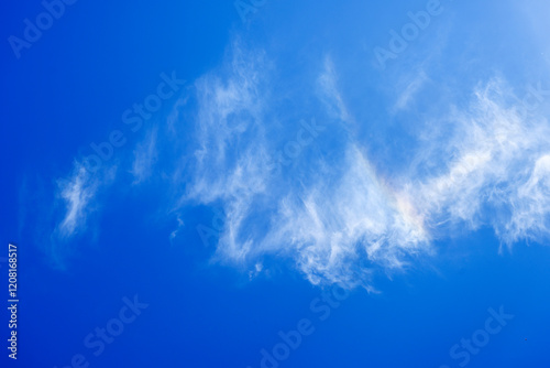 horizontal big clouds