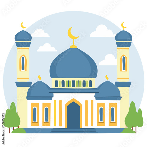 illustration of a Mosque