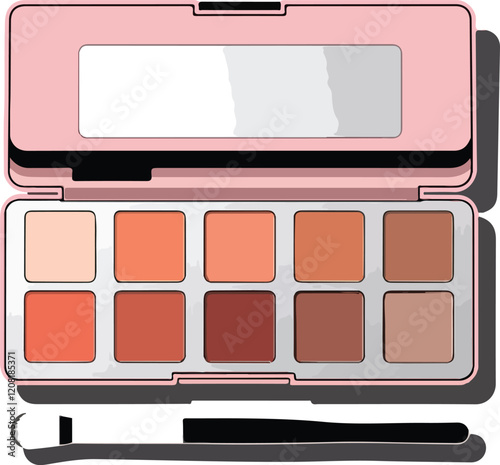 Beauty Cosmetic sticker clipart illustration 