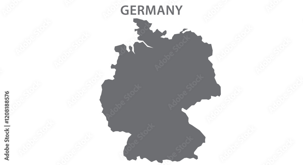 Fototapeta premium Germany Map