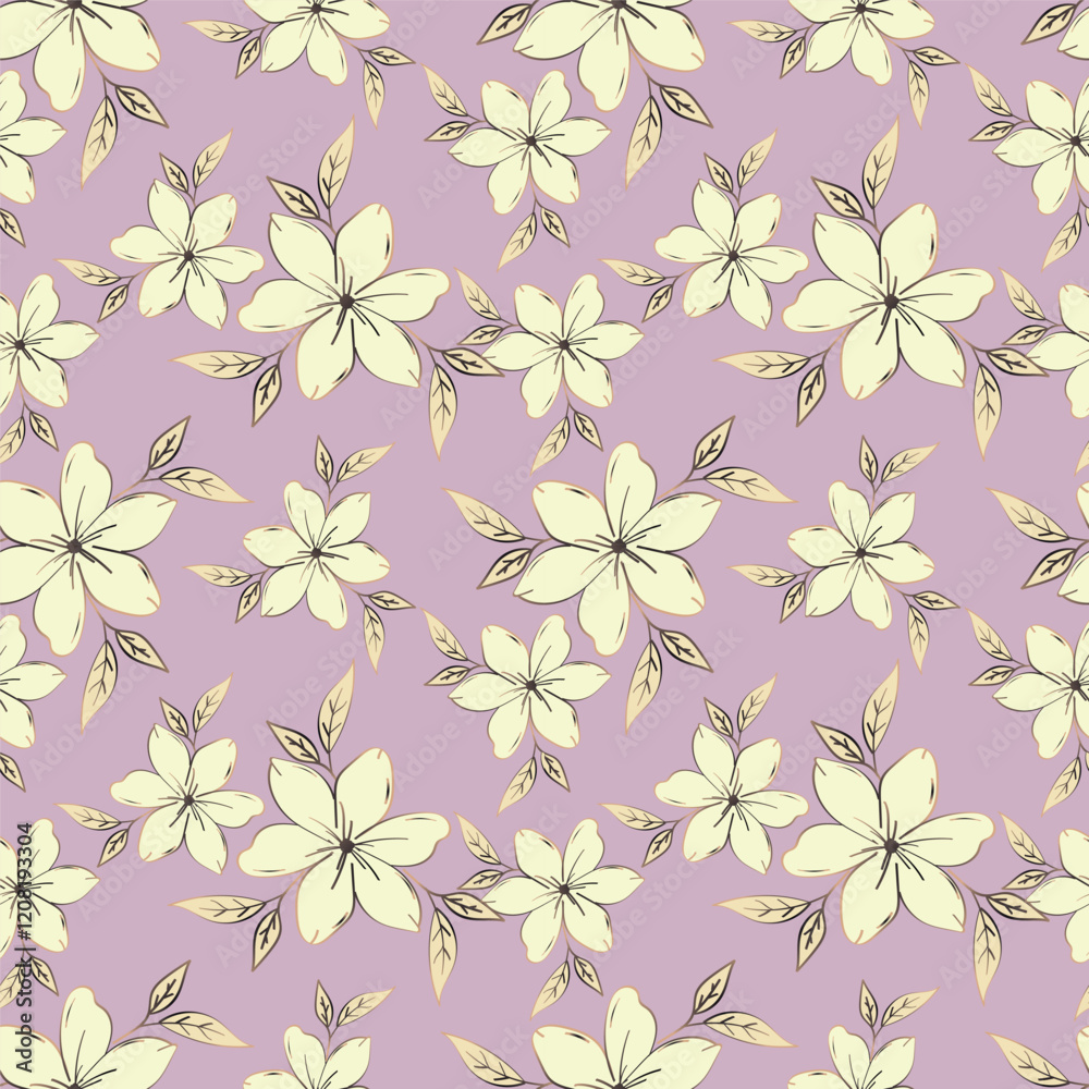 cute flower pattern for design fabric textile or wall decor cute flower pattern for design fabric textile or wall decor