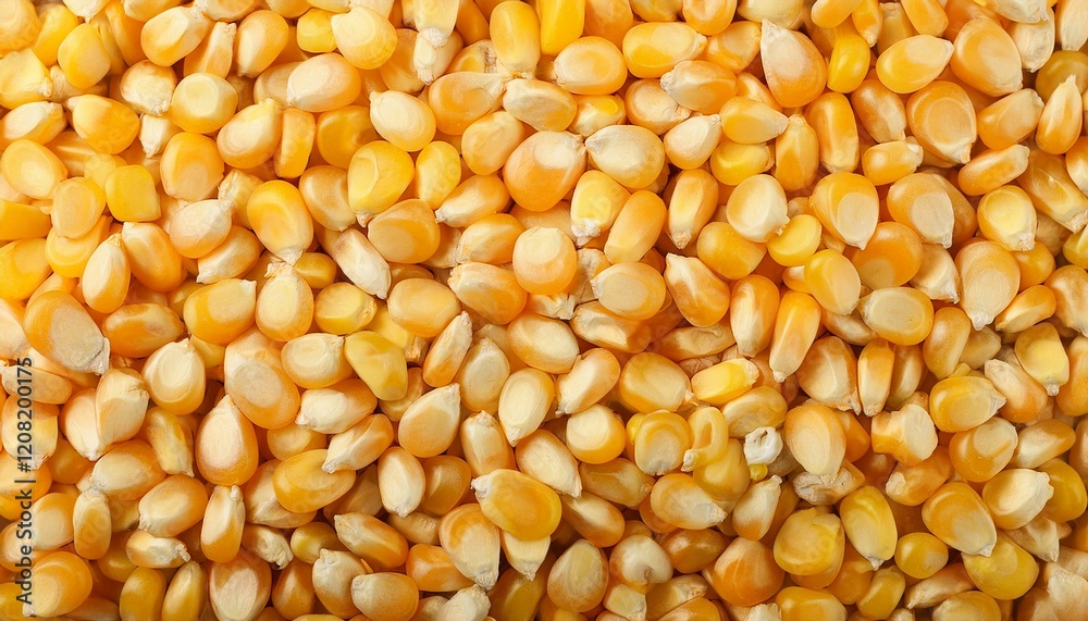 Pile of corn grain as background. Pile of corn grain as background.