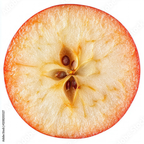 Cut Apple Isolated