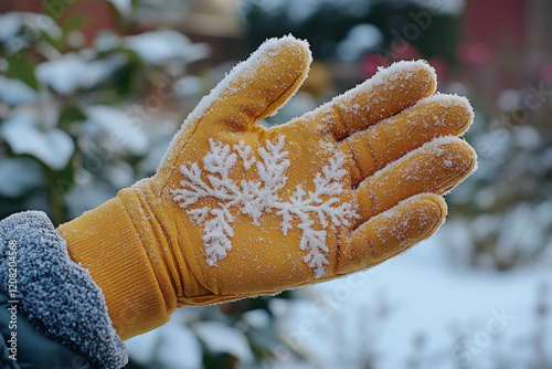 Hand In Winter Glove