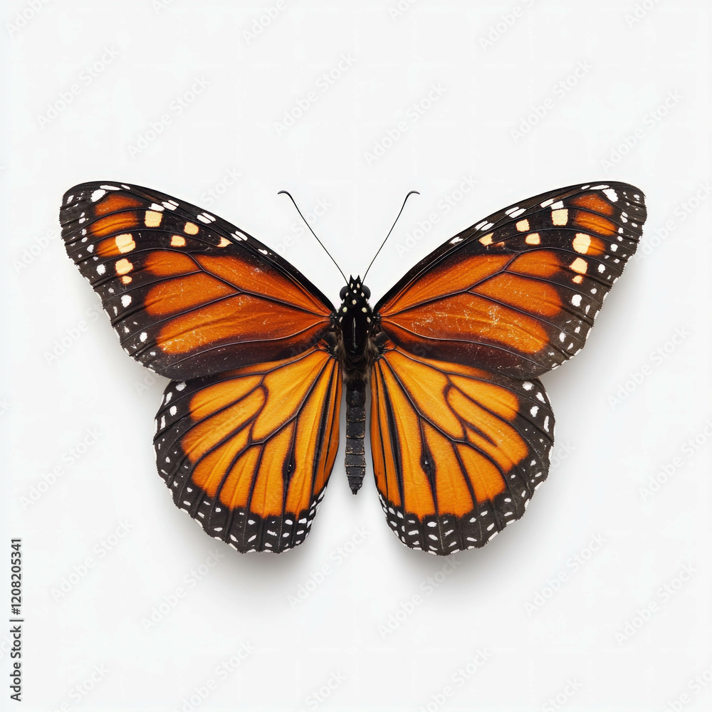Fototapeta premium Monarch Isolated