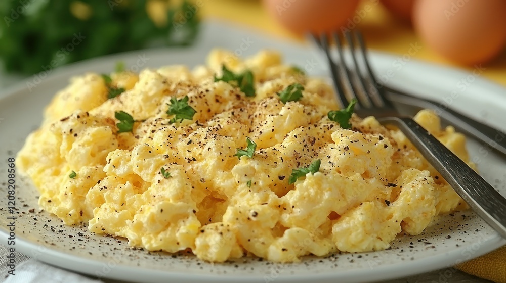 Scrumptious Fluffy Scrambled Eggs: A Culinary Delight Scrumptious Fluffy Scrambled Eggs: A Culinary Delight