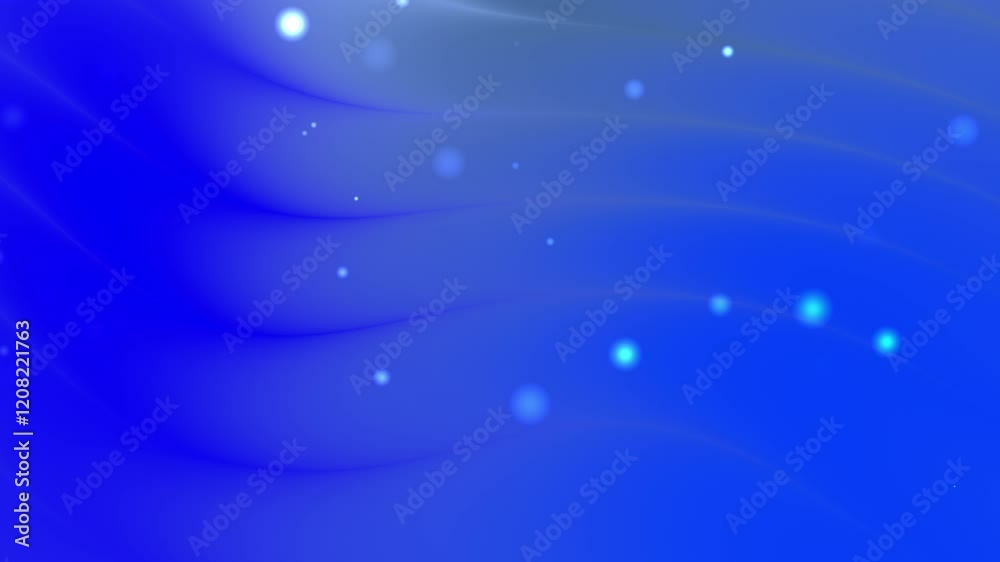Blue background with soft curves and glowing light points. Suitable for abstract design projects, technology concepts, or futuristic themes Blue background with soft curves and glowing light points. Suitable for abstract design projects, technology concepts, or futuristic themes