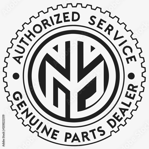 Authenticated New York Authorized Service Genuine Parts Dealer Logo