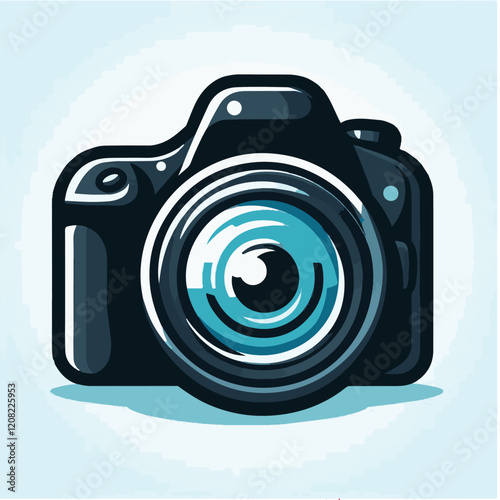 digital photo camera vector