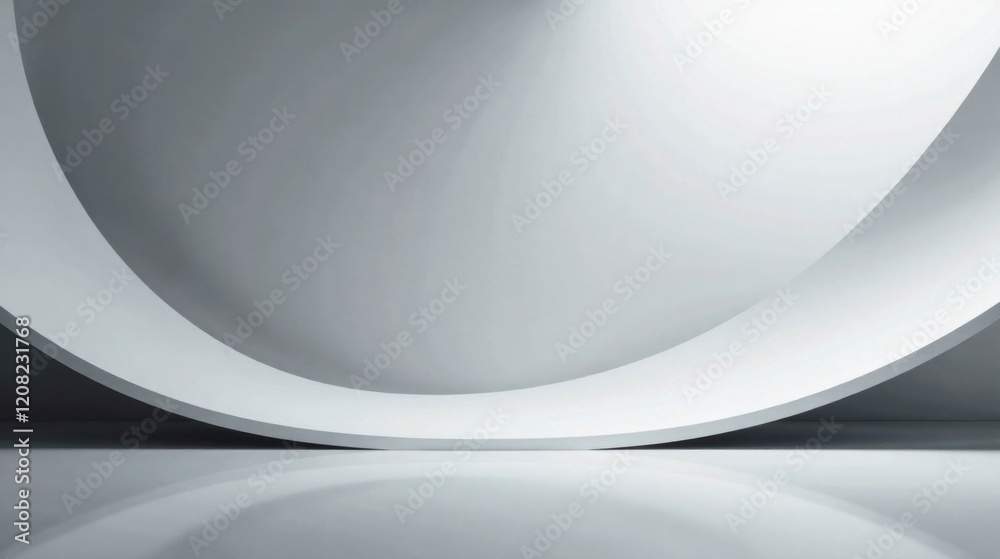 Abstract White Architectural Curve Background Design Featuring Subtle Light and Shadow Play for Modern Minimalist Presentations Abstract White Architectural Curve Background Design Featuring Subtle Light and Shadow Play for Modern Minimalist Presentations