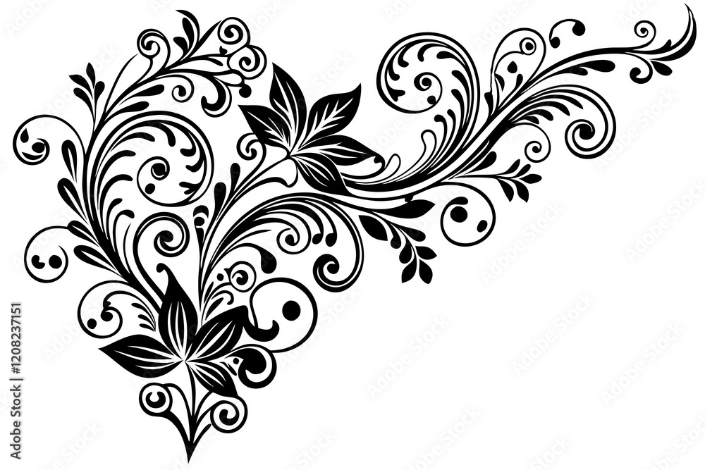 art, swirl, tattoo, abstract floral design loral, flower, design, vector, art, swirl, tattoo, abstract floral design loral, flower, design, vector,