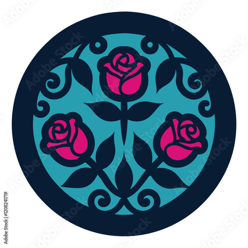 Ornate Vector Design for Decorative Use