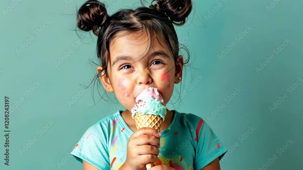 The Girl with Ice Cream