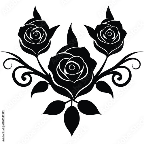 Ornate Vector Design for Decorative Use